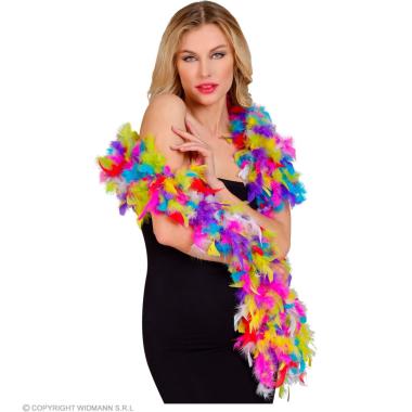 Boa di piume multicolor 80 gr