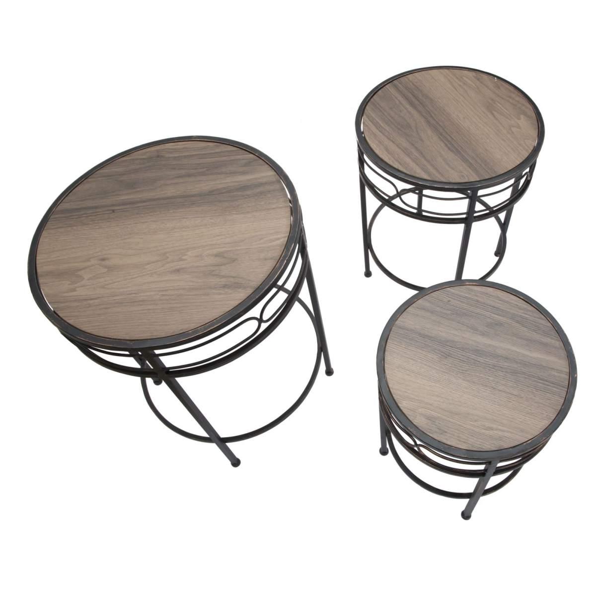 Tavolo metallo legno essential