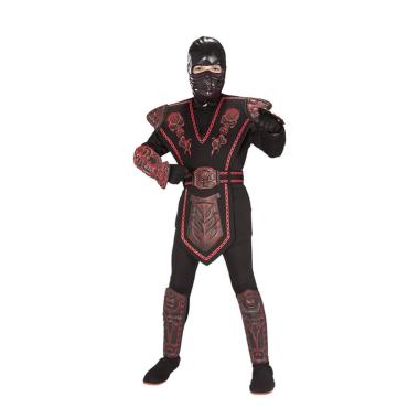 Costume ninja red skull