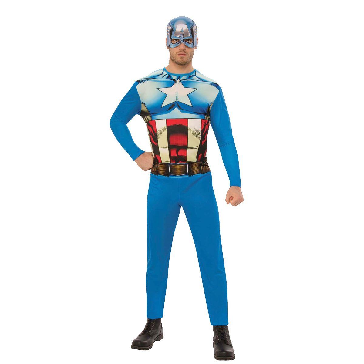 Costume capitan america adulto