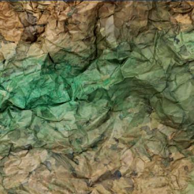 Carta presepe roccia modellabile dipinta mano modello a