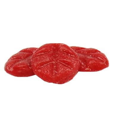 Candela profumata chips mini mela rossa 4 x 3,5 cm