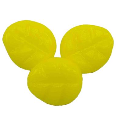 Candela chips mini limone giallo 4 x 3,5 cm