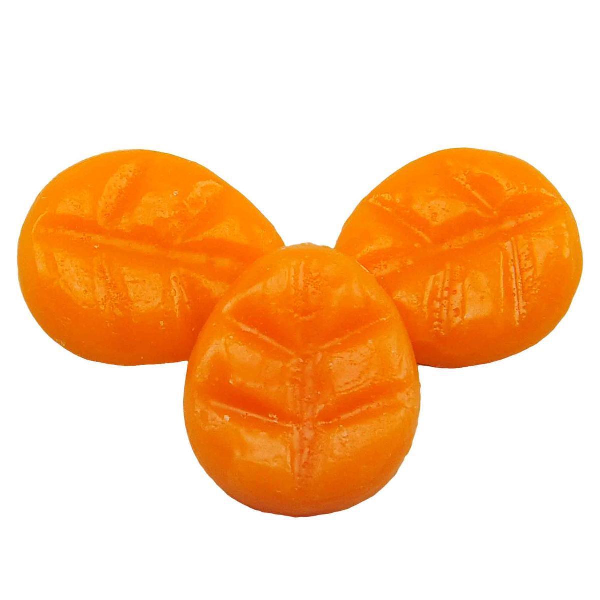 Candela chips mini melon arancione 4 x 3,5 cm