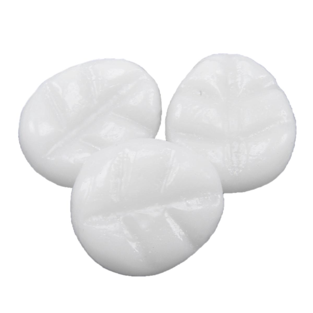 Candela chips peppermint bianca 4 x 3,5 cm
