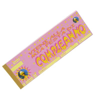 Biglietto invito principesse 20 pz