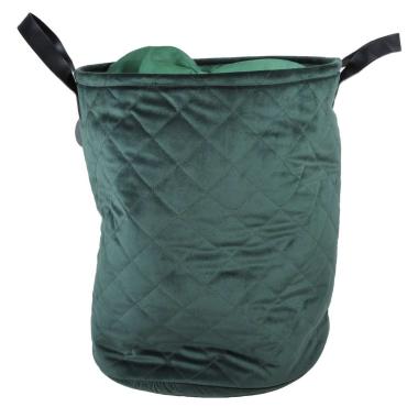 Cesto velluto verde fodera
