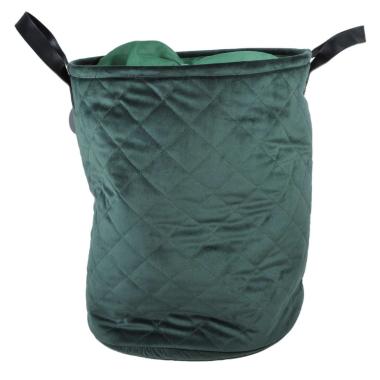 Cesto velluto verde fodera