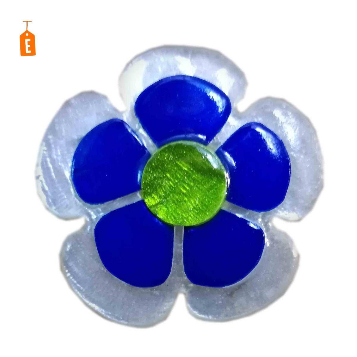 Anello madreperla fiore 5 6 colori