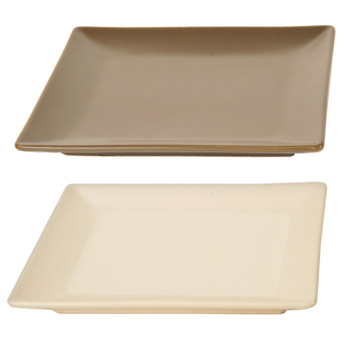 Piatto Tavola Ceramica cm.Ø18x18 Bianco | M2 Store