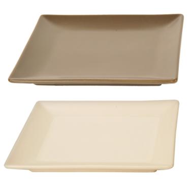 Piatto Tavola Ceramica cm.Ø18x18 Bianco | M2 Store