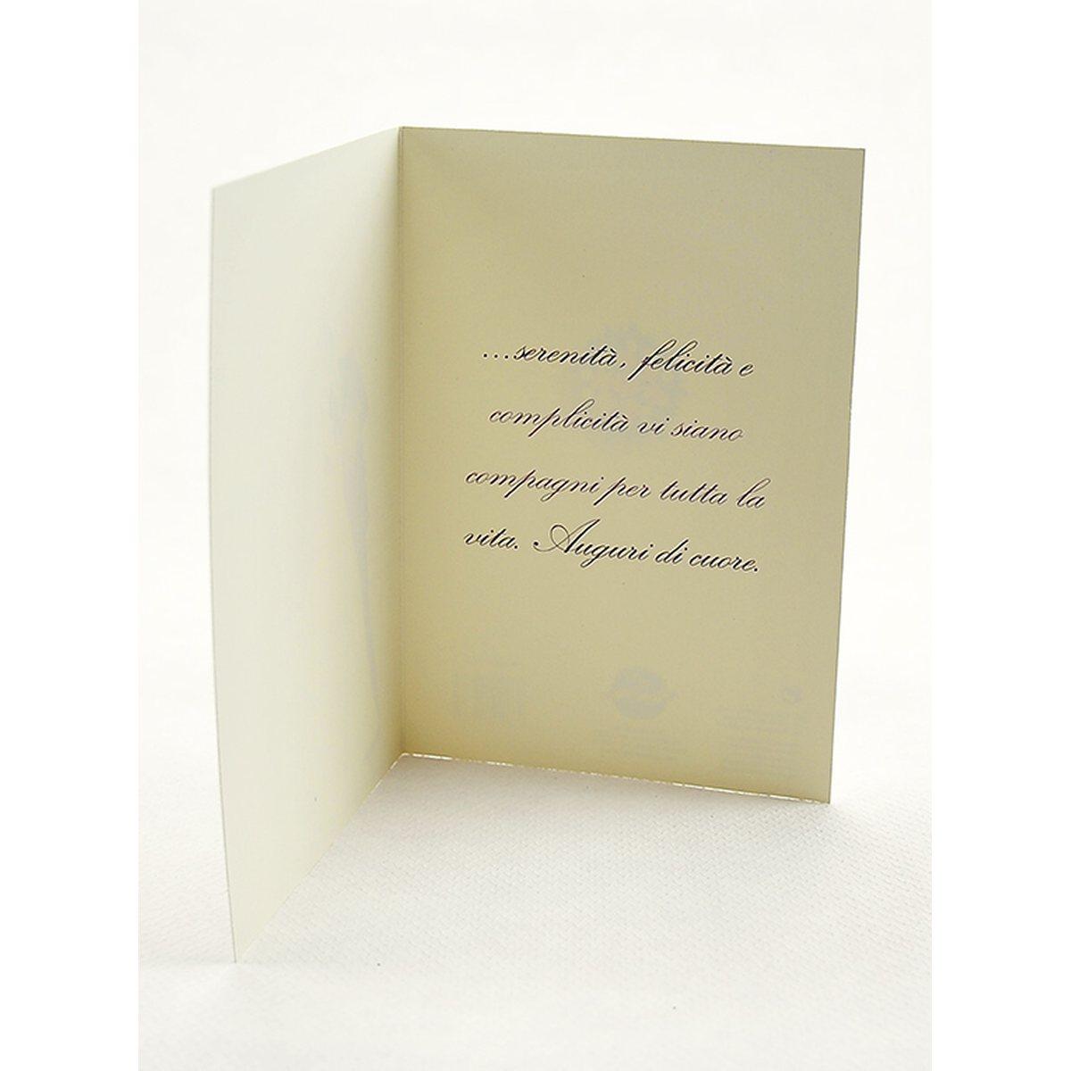 Biglietto auguri matrimonio 6 modelli