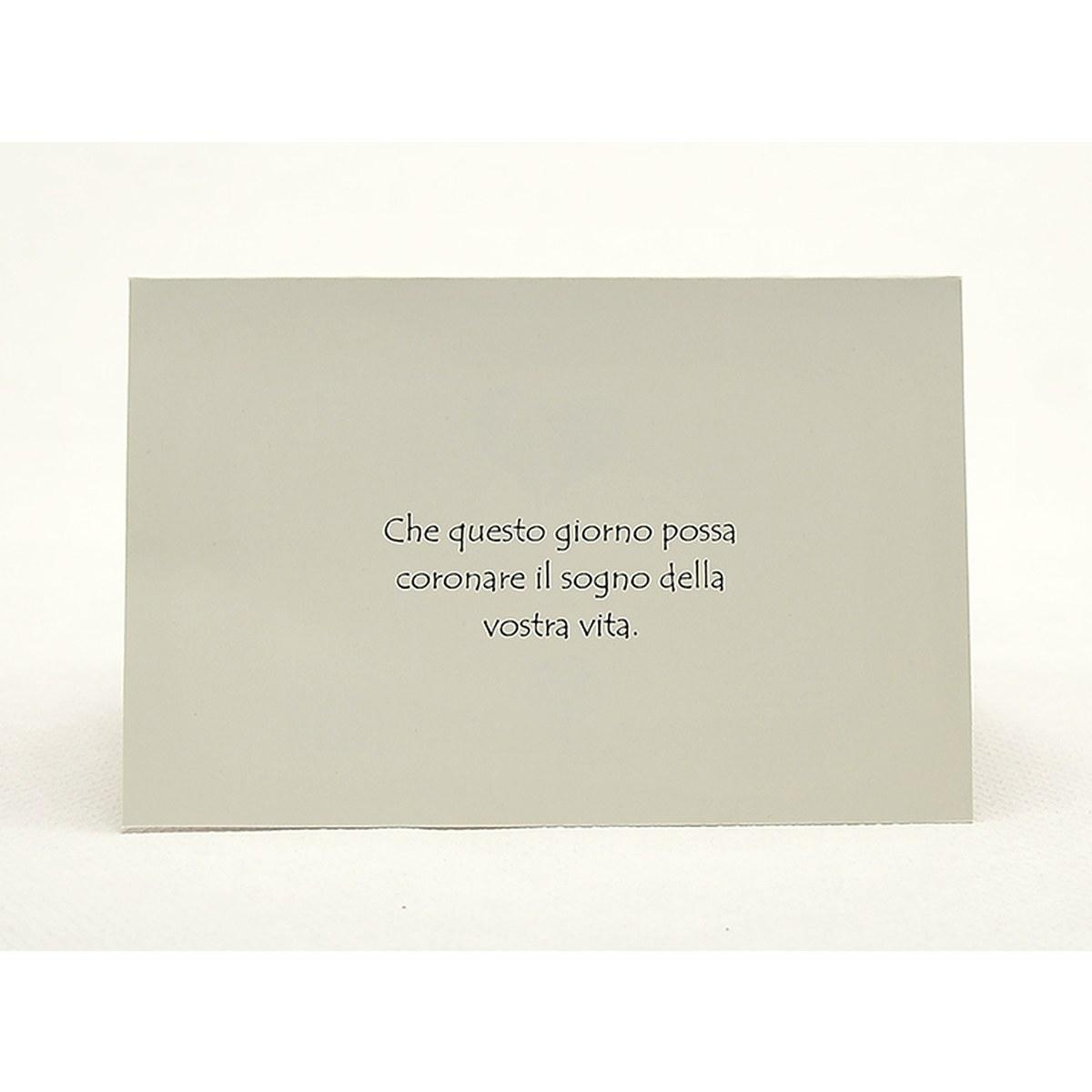 Biglietto auguri matrimonio 6 modelli