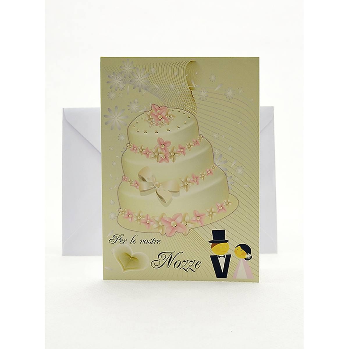 Biglietto auguri matrimonio 6 modelli