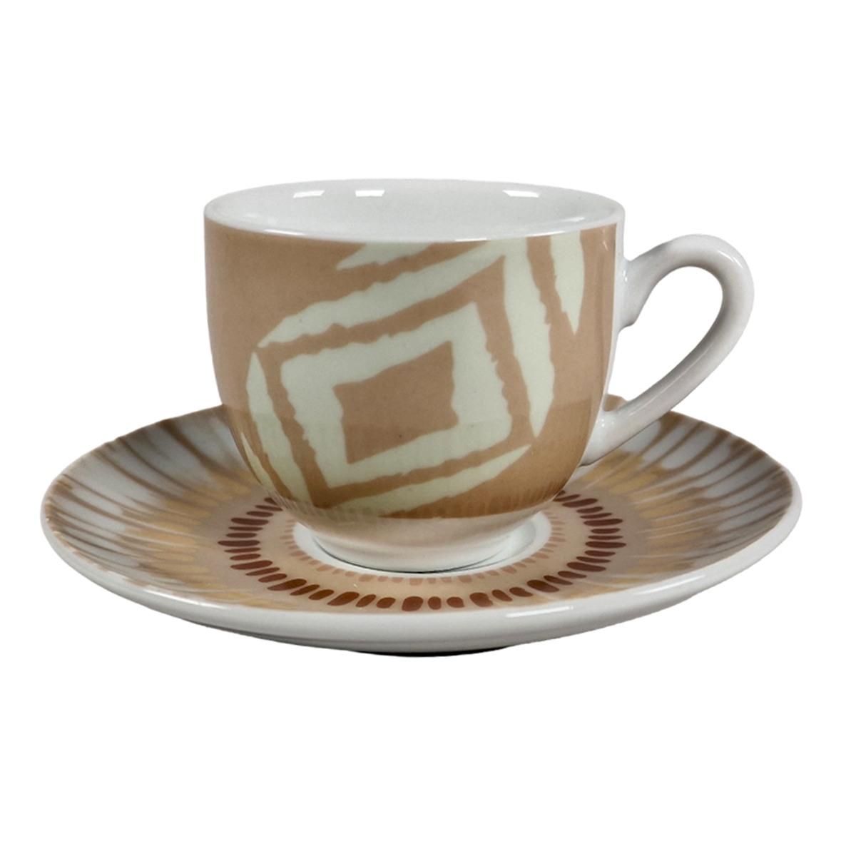 Tazzine Caffè Set pz.6 Porcellana Fade Abaca | Fade