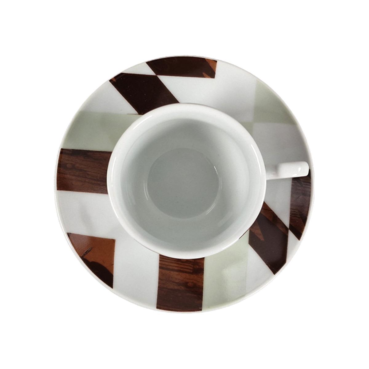 Tazzine Caffè Set pz.6 Porcellana Fade Abaca | Fade