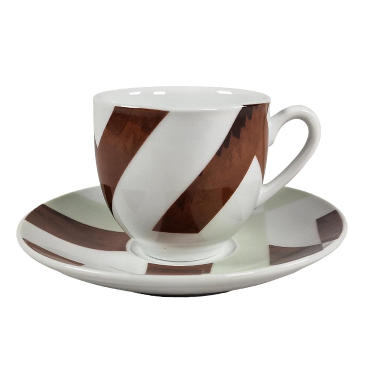 Tazzine Caffè Set pz.6 Porcellana Fade Abaca | Fade