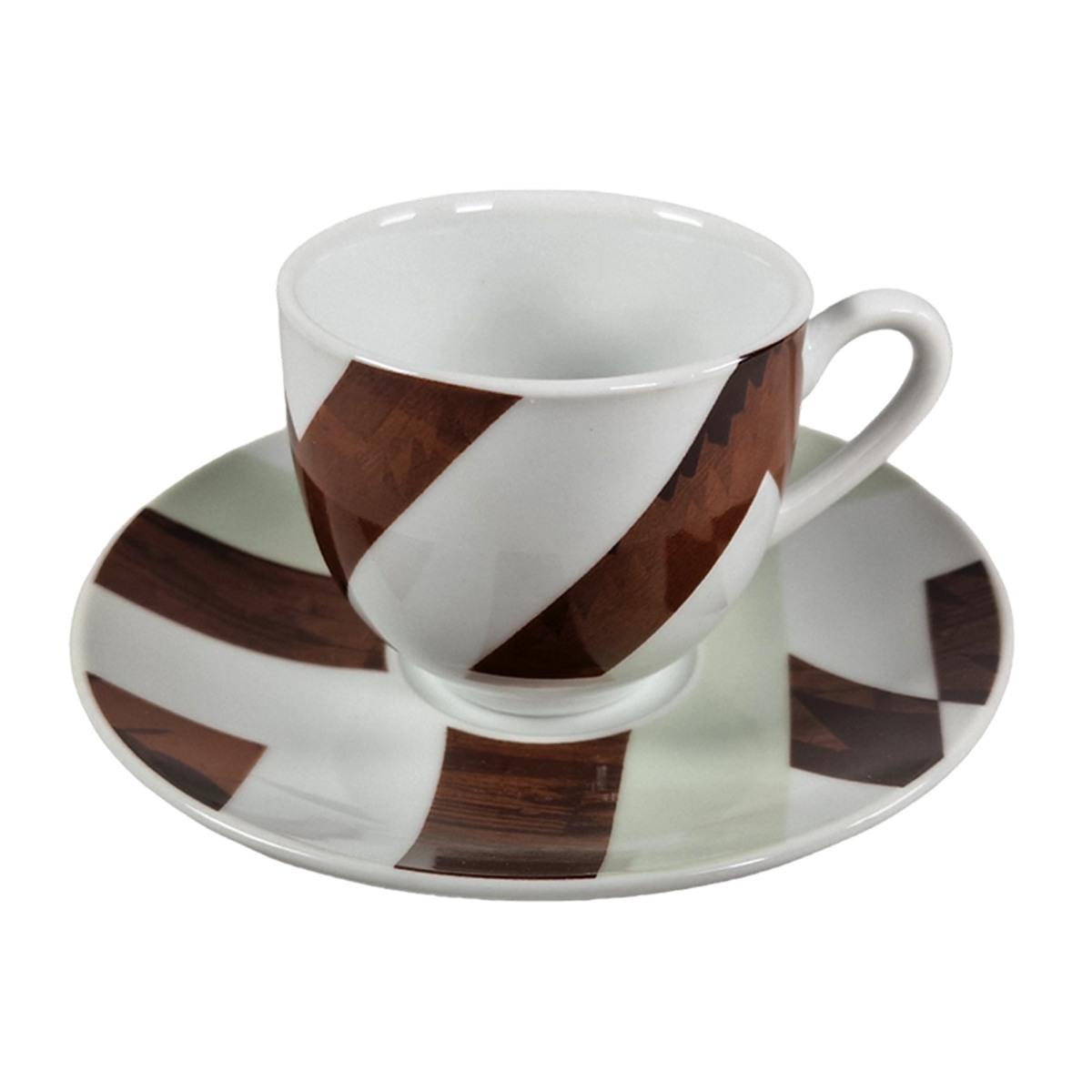 Tazzine Caffè Set pz.6 Porcellana Fade Abaca | Fade