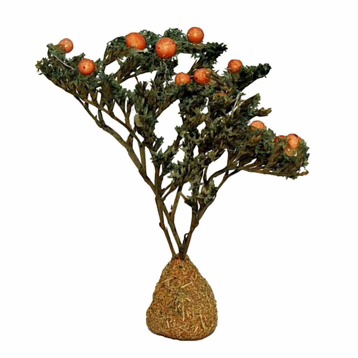 Albero presepe frutta frutti gialli 10 cm