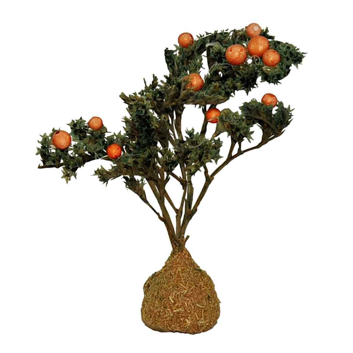 Albero presepe frutta frutti gialli 10 cm