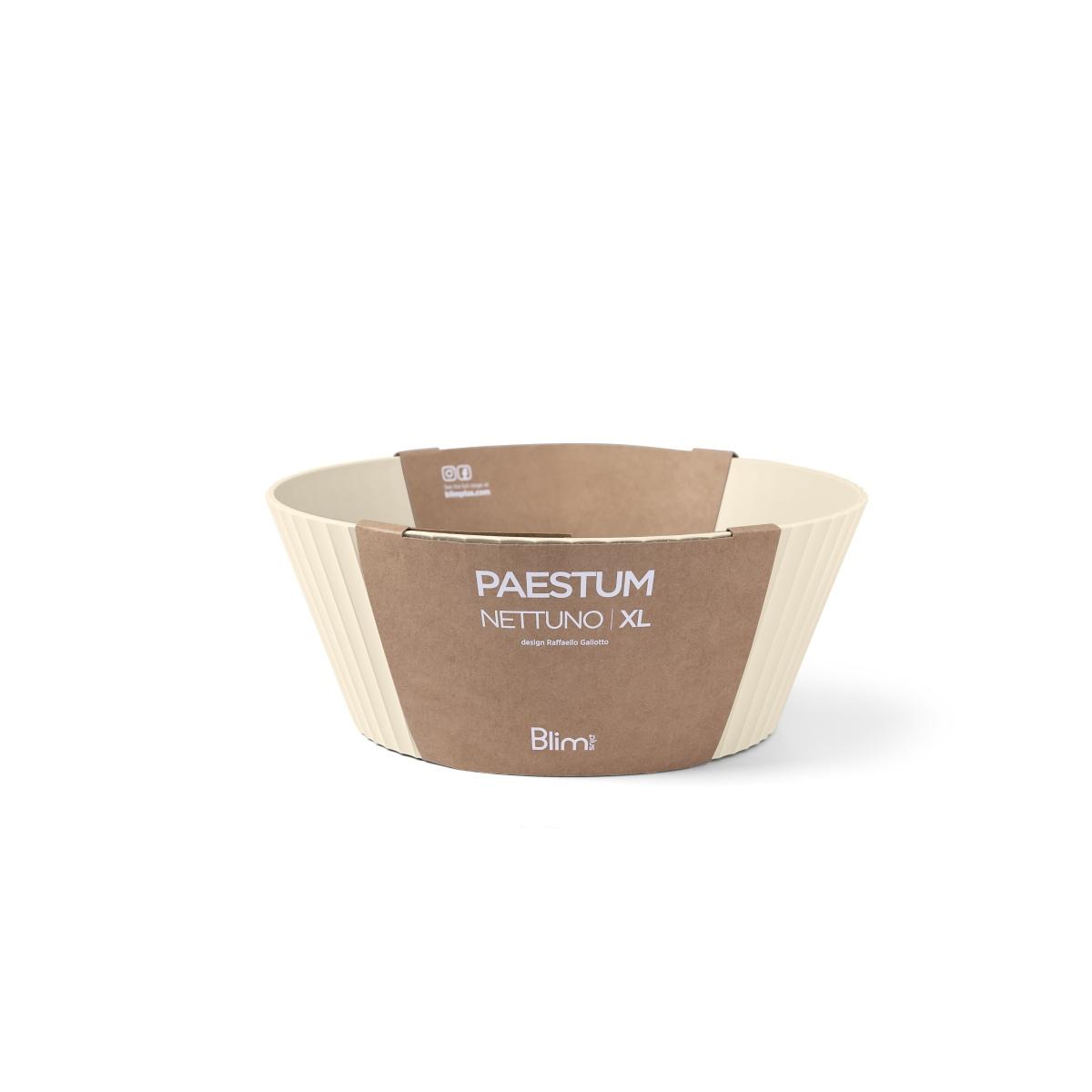 Ciotola Blim Paestum Nettuno XL Beige cm.Ø30 | Veca S.p.A.