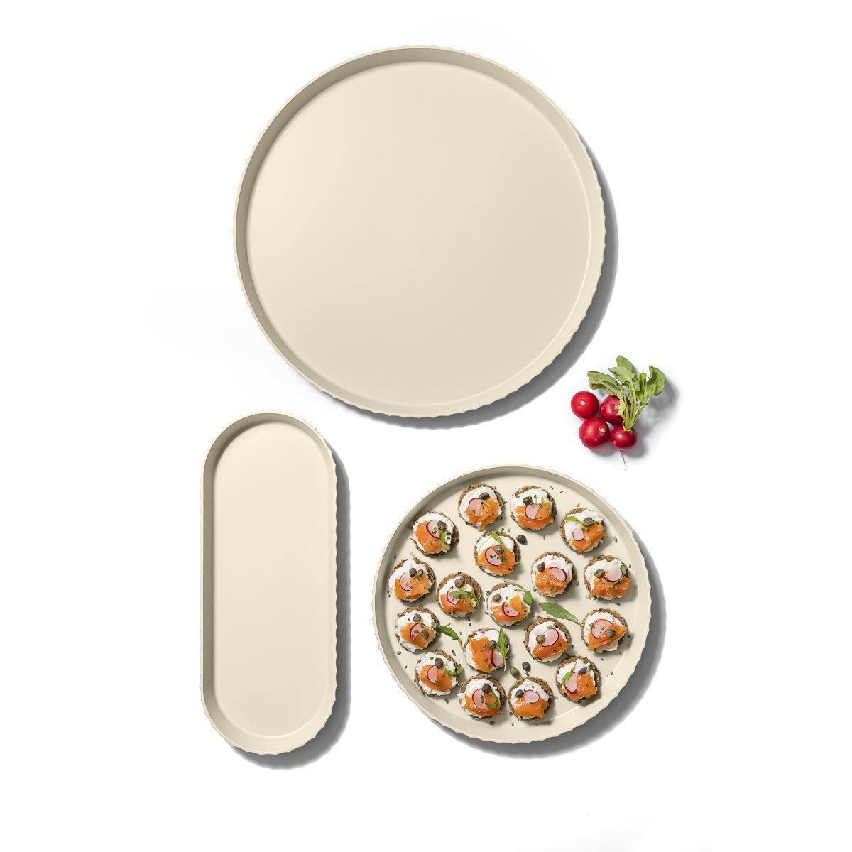 Vassoio Blim Atena L Beige cm.Ø40 | Veca S.p.A.