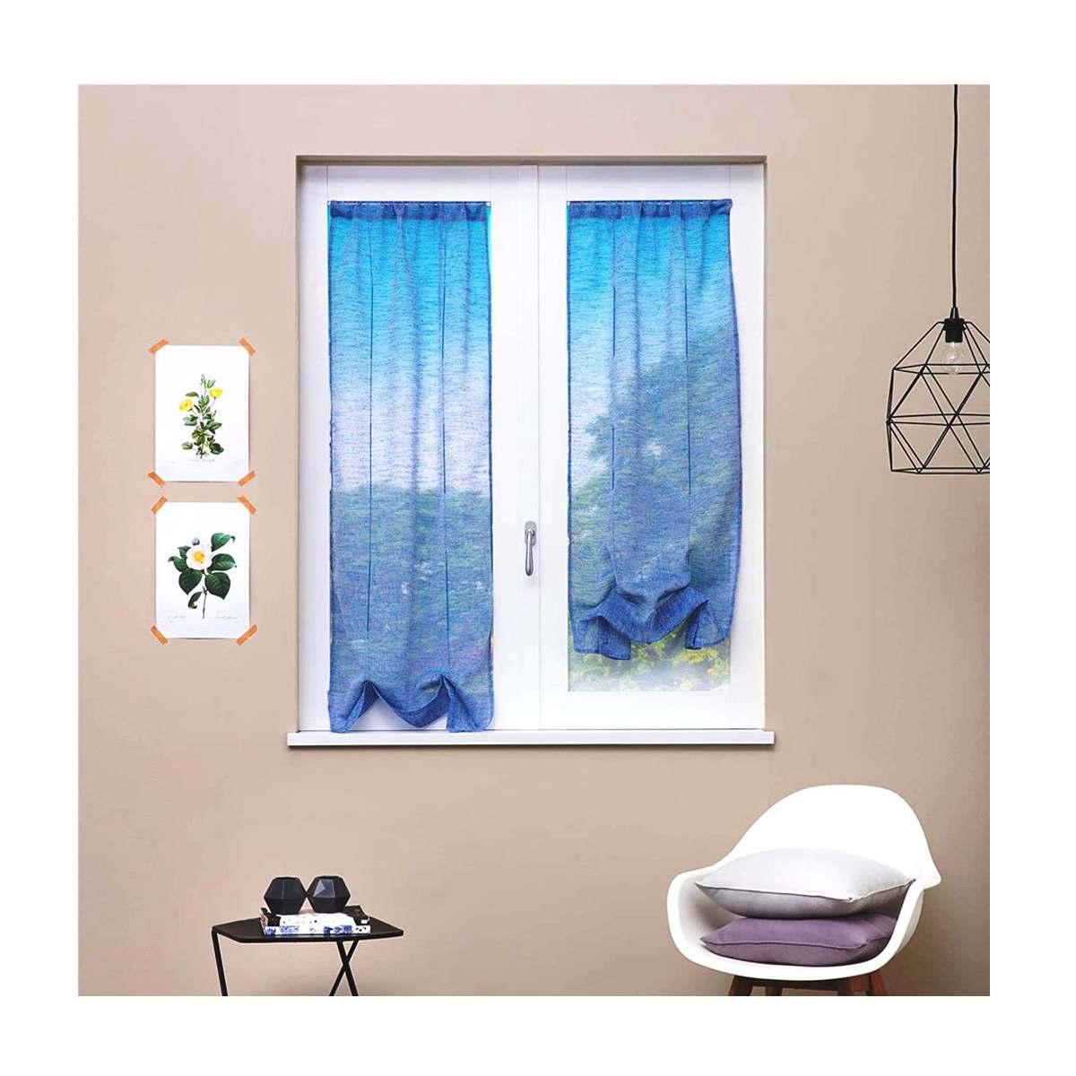 Tenda coppia cambogia regolabile blu 60 x 230 cm