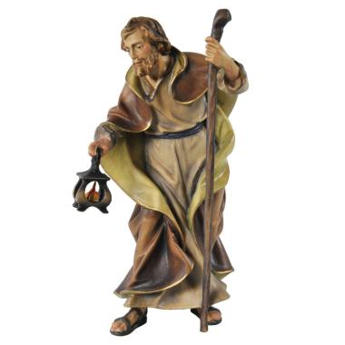 Statua presepe 15 cm san giuseppe scultura legno