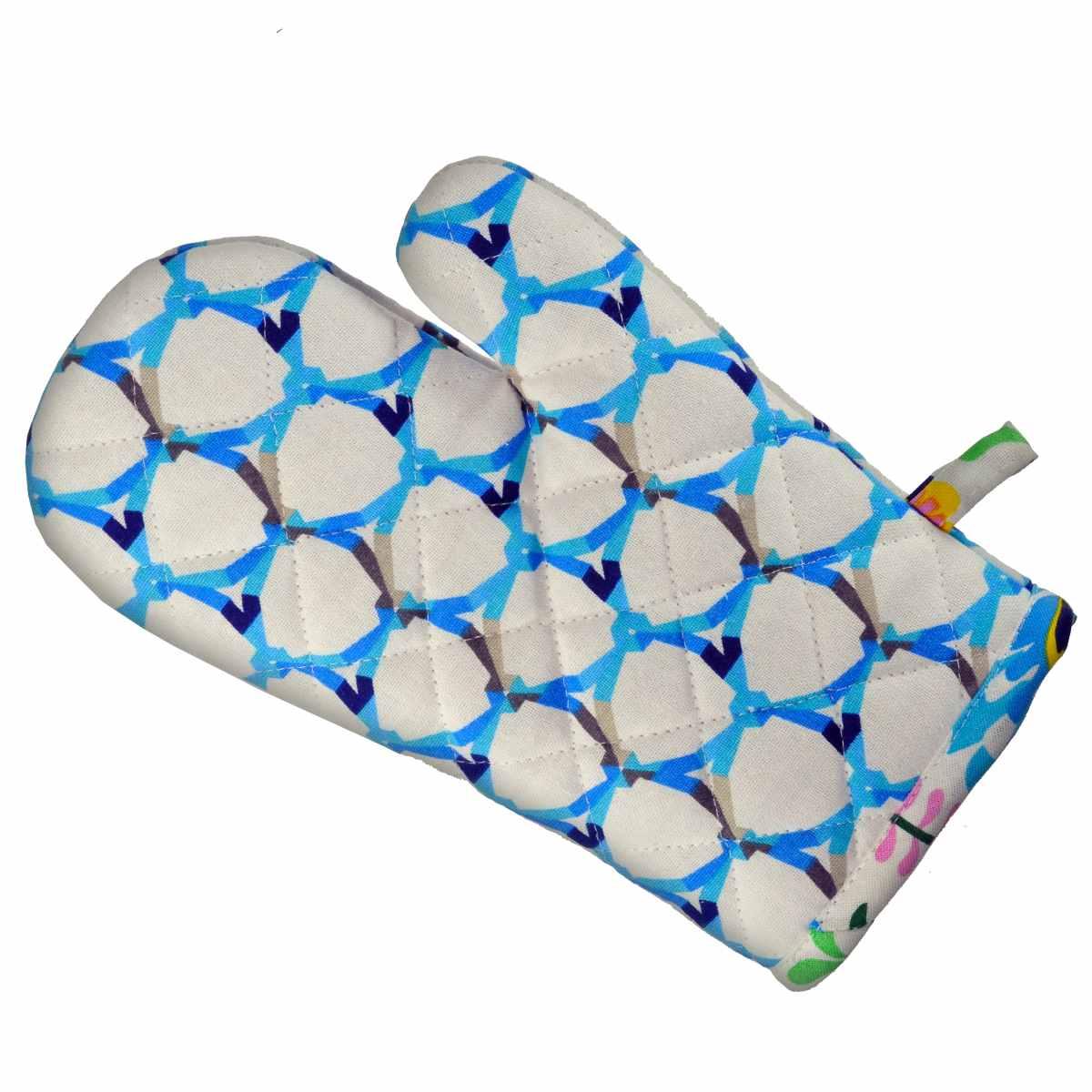 Guanto cucina fantasia rete 27 cm