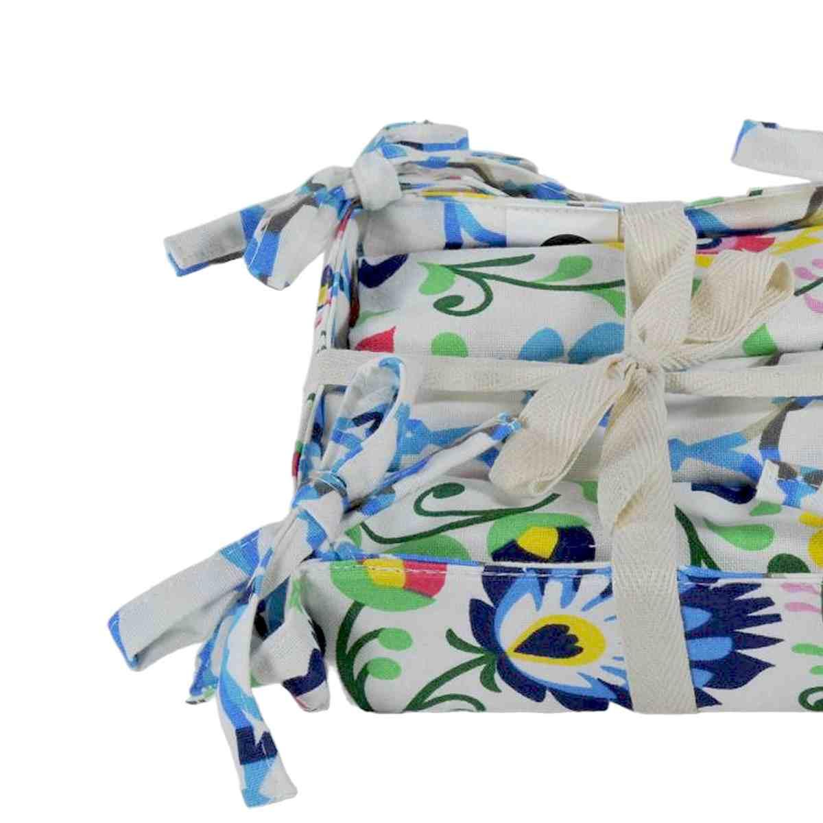Strofinaccio cestino flora Set 3 pz