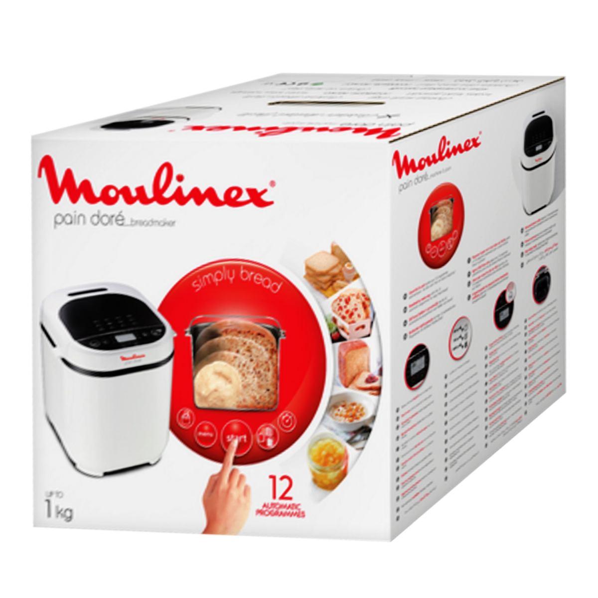 Macchina Pane Moulinex Pain Dorè kg.1 720W | Moulinex