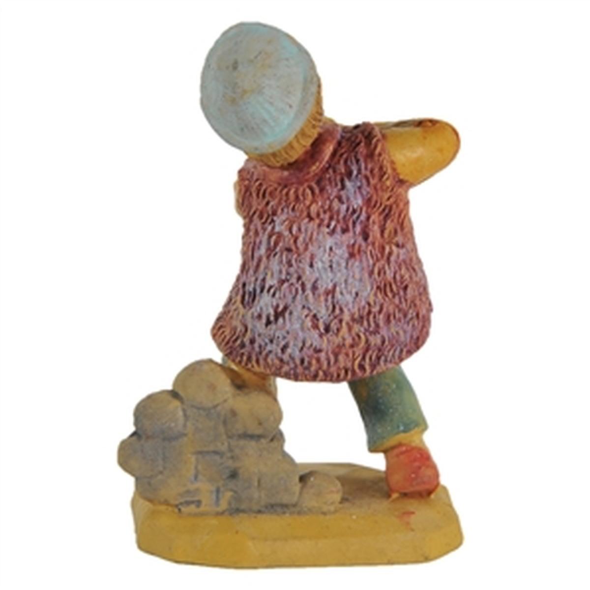 Statua presepe 6 cm pifferaio