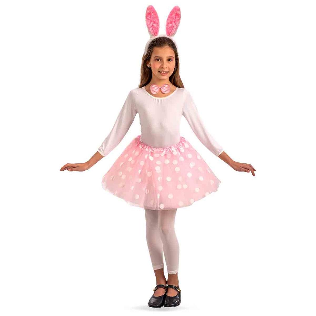 Gonna coniglietta papillon cerchietto