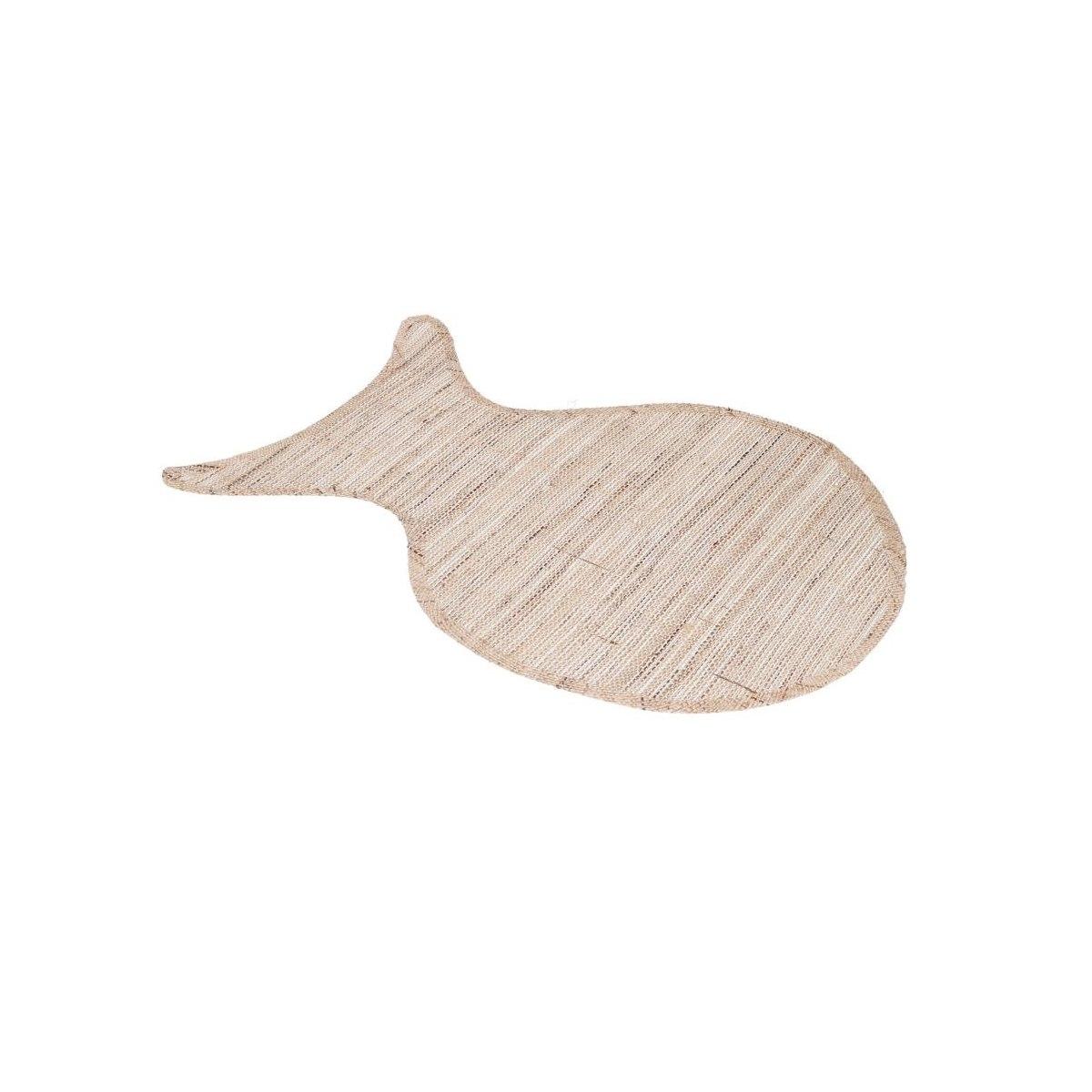 Tovaglietta Tessuto Mare Pesce Beige cm.30x45xh0,5 | Vacchetti