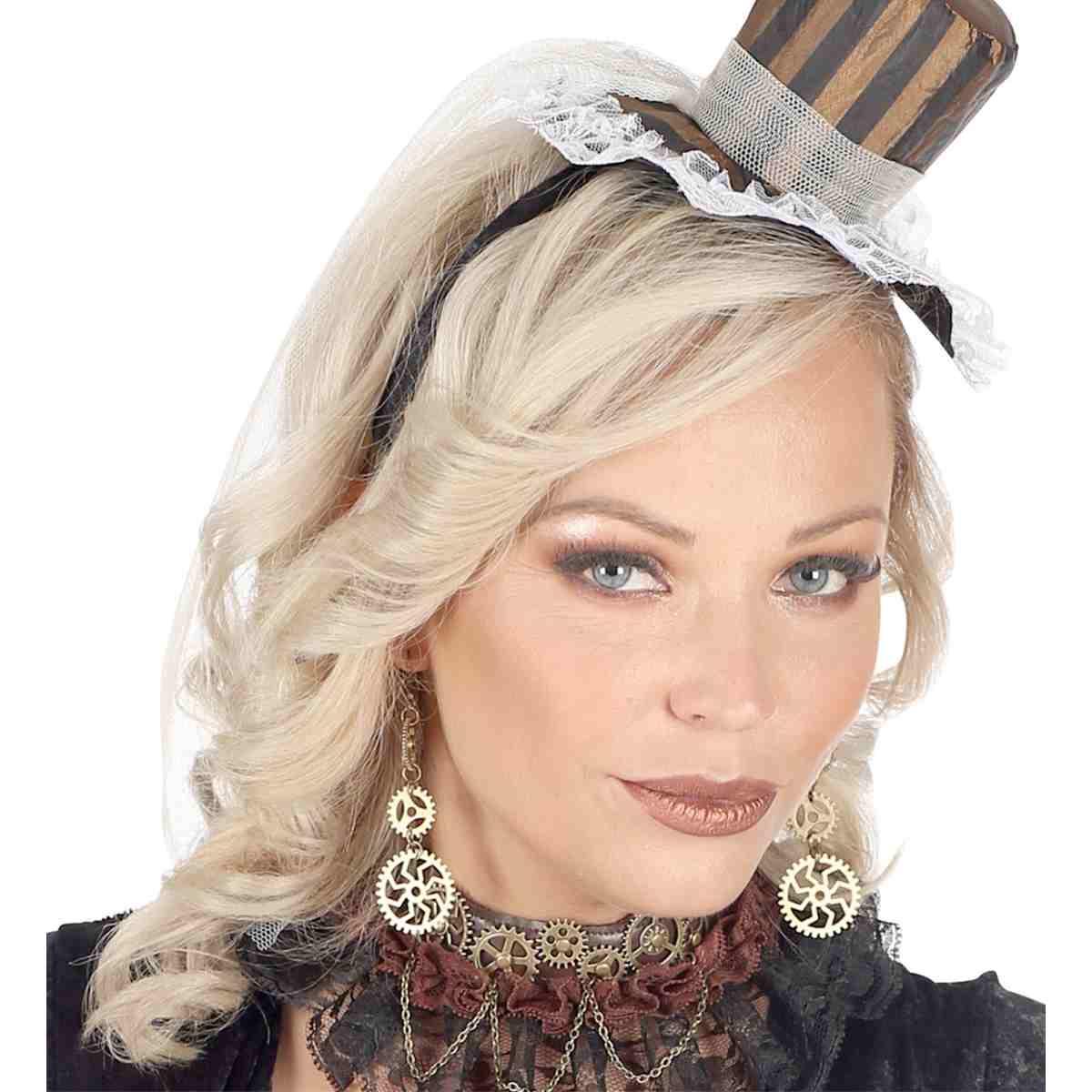 Orecchini steampunk ingranaggi