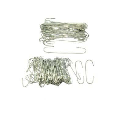 Gancetti sfere alluminio argento 2 mis Set 150 pz