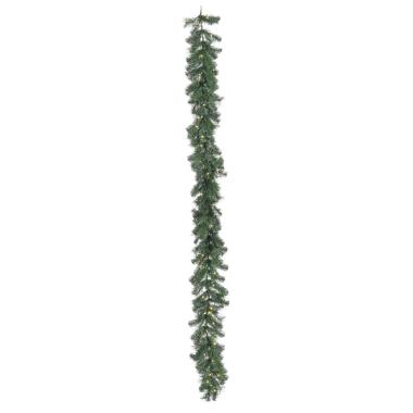 Ghirlanda natalizia verde thurn 50 led 270 cm