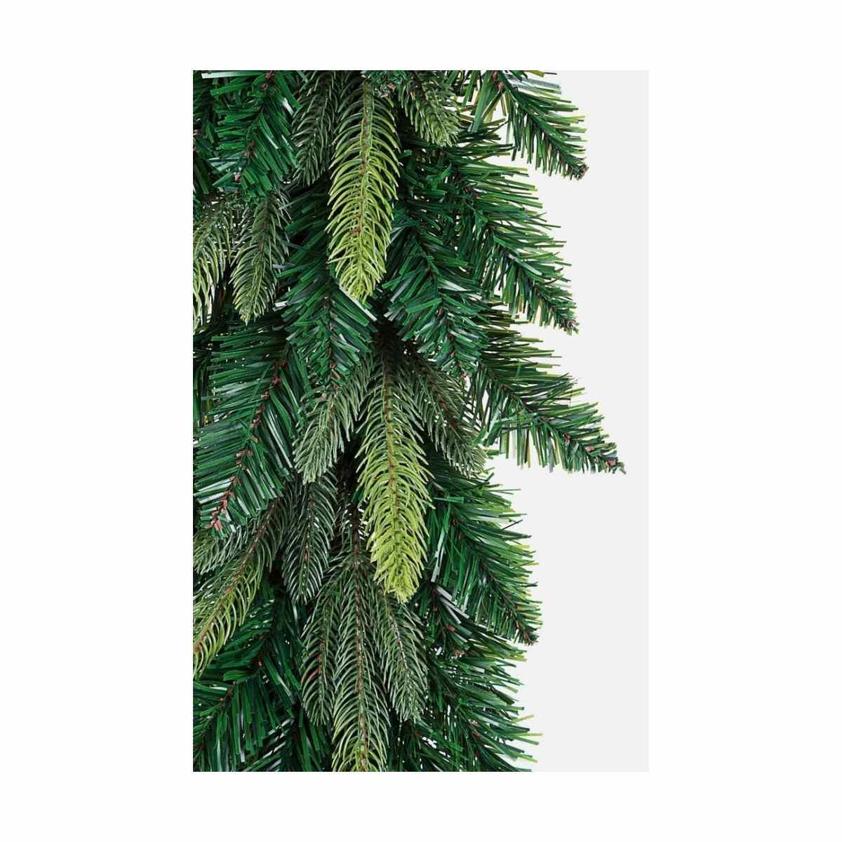 Ghirlanda natalizia verde falcade 120 cm