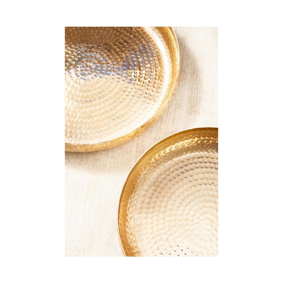 Vassoio varanasi to oro Set 2 pz