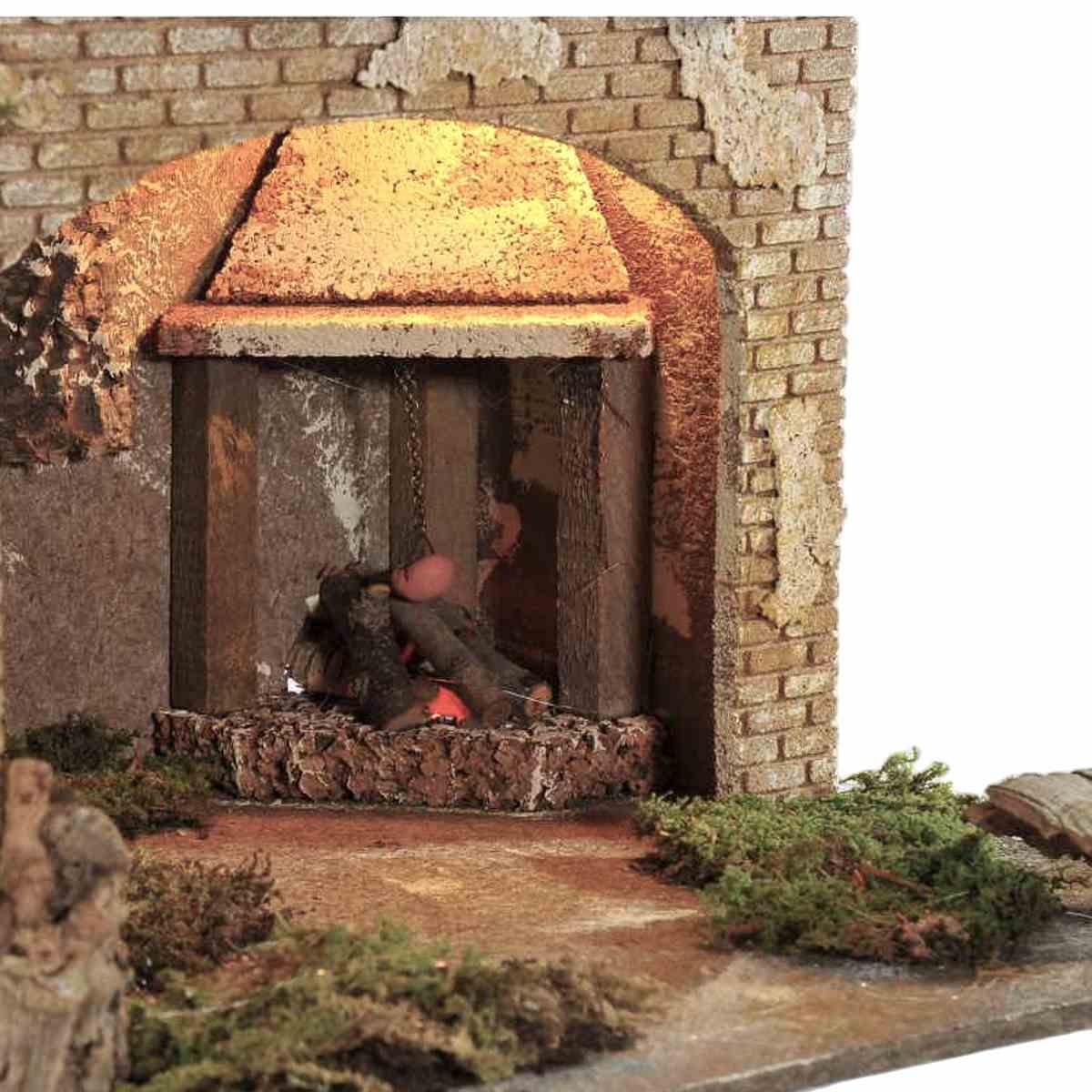 Capanna presepe luci cg5