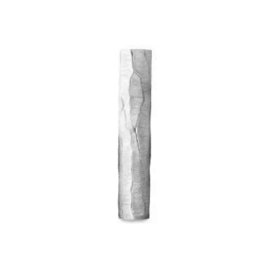 Vaso resina granada bianco 17 x 86 cm