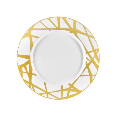 Piatti Tavola Set pz.6 Tavola Porcellana Fade Piano cm.Ø27 Graphique |Fade