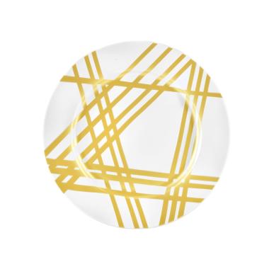 Piatto Tavola Porcellana Fade Piano cm.Ø30 Graphique |Fade
