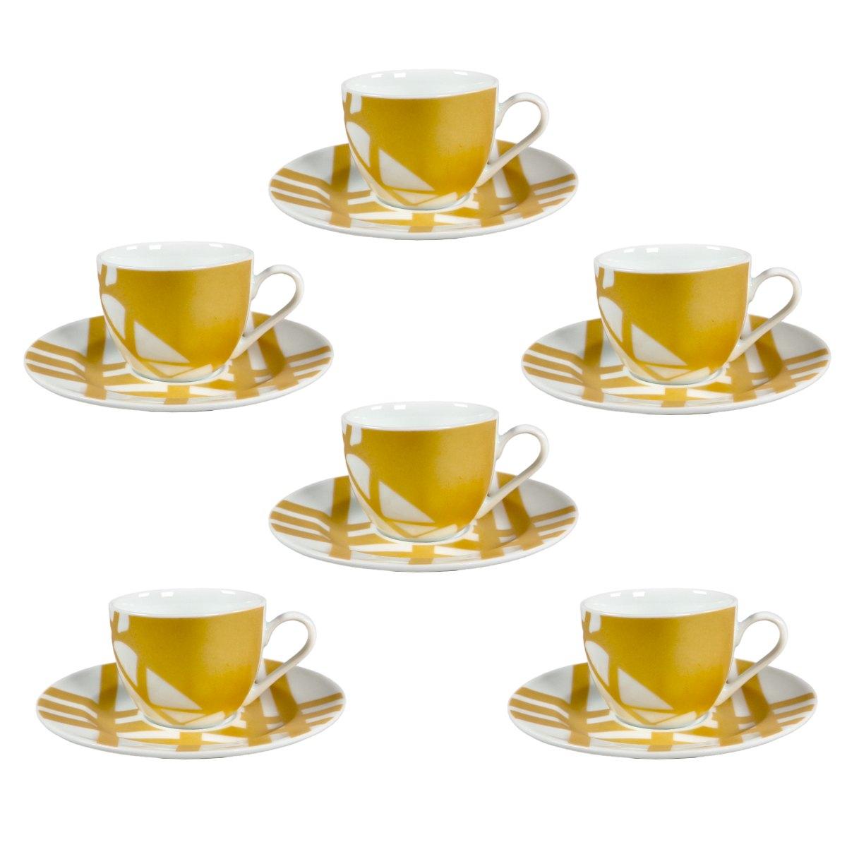 Tazzine Caffè Natalizia Set pz.6 Porcellana Fade Graphique |Fade
