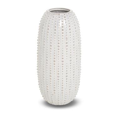 Vaso ceramica inti bianco 31 cm