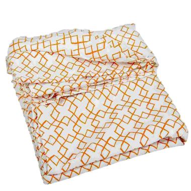 Runner cotone fantasia rombi 45 x 140 cm