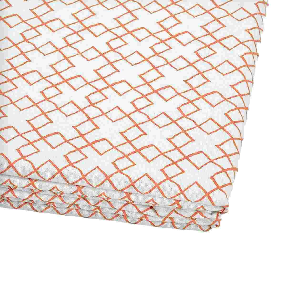 Tovaglia cotone rombi 140 x 180 cm