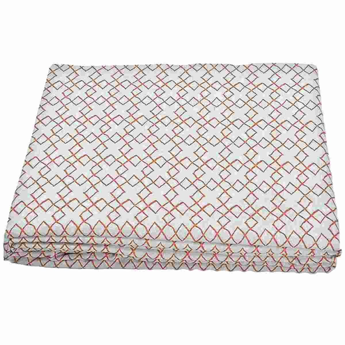 Tovaglia cotone rombi 140 x 180 cm