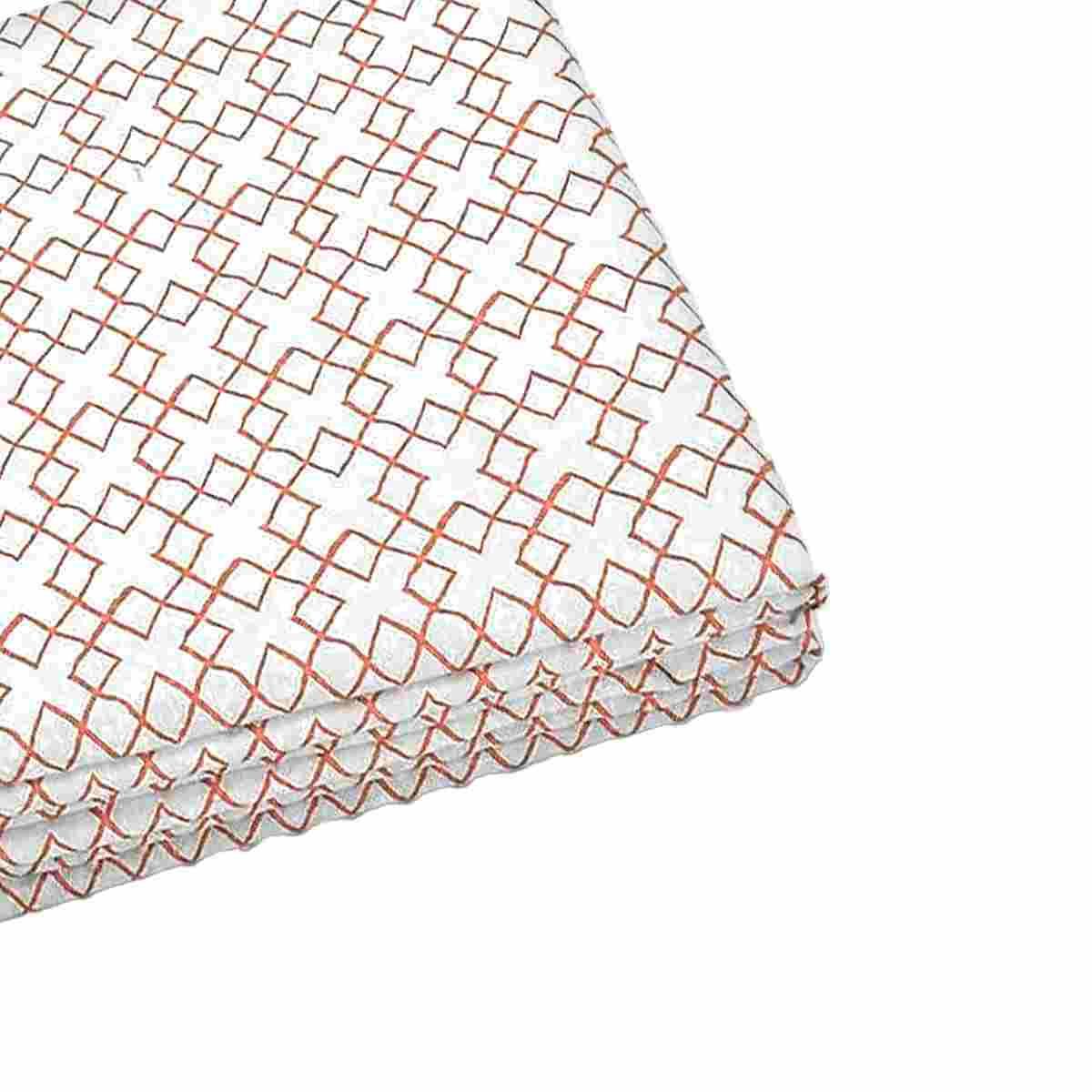 Tovaglia cotone rombi 140 x 180 cm