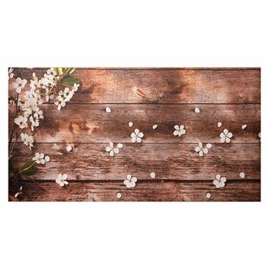 Tappeto passatoia pvc fiore pesco 60 x 120 cm
